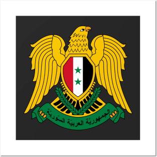 Coat of arms of Syria Posters and Art